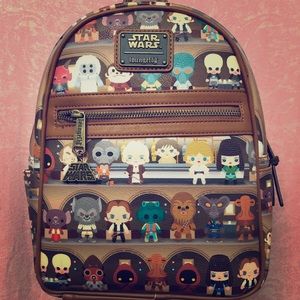 Loungefly Star Wars Cantina Scene Mini Backpack